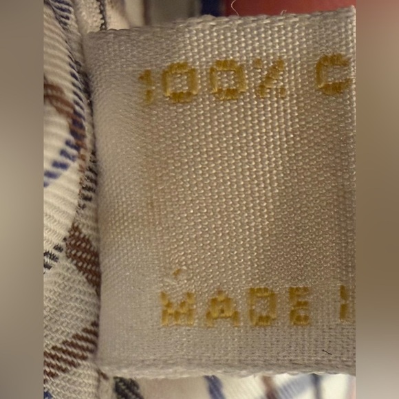 Brioni Made in Italy Dress Shirt Men’s XL 22” P2P – Gray Micro-Check Luxury NWOT - Picture 9 of 15